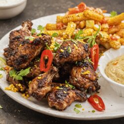 Carnival Rum Punch Chicken Wings Recipe