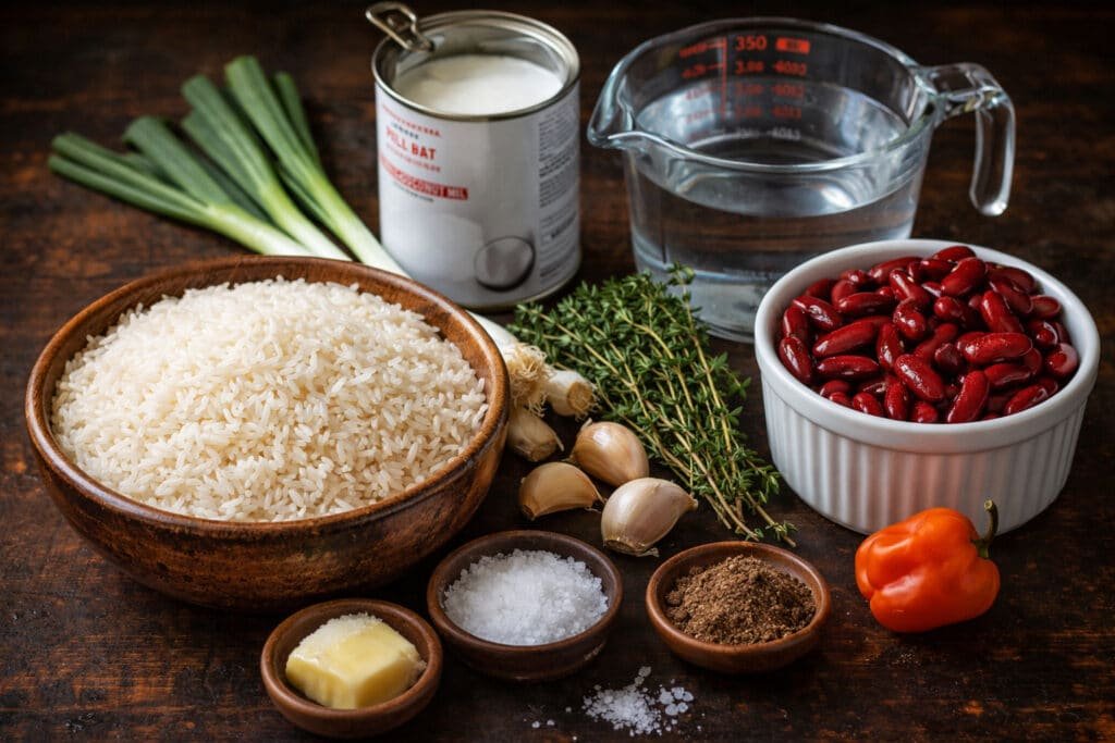 Ainsley Harriott Coconut Rice & Peas Ingredients