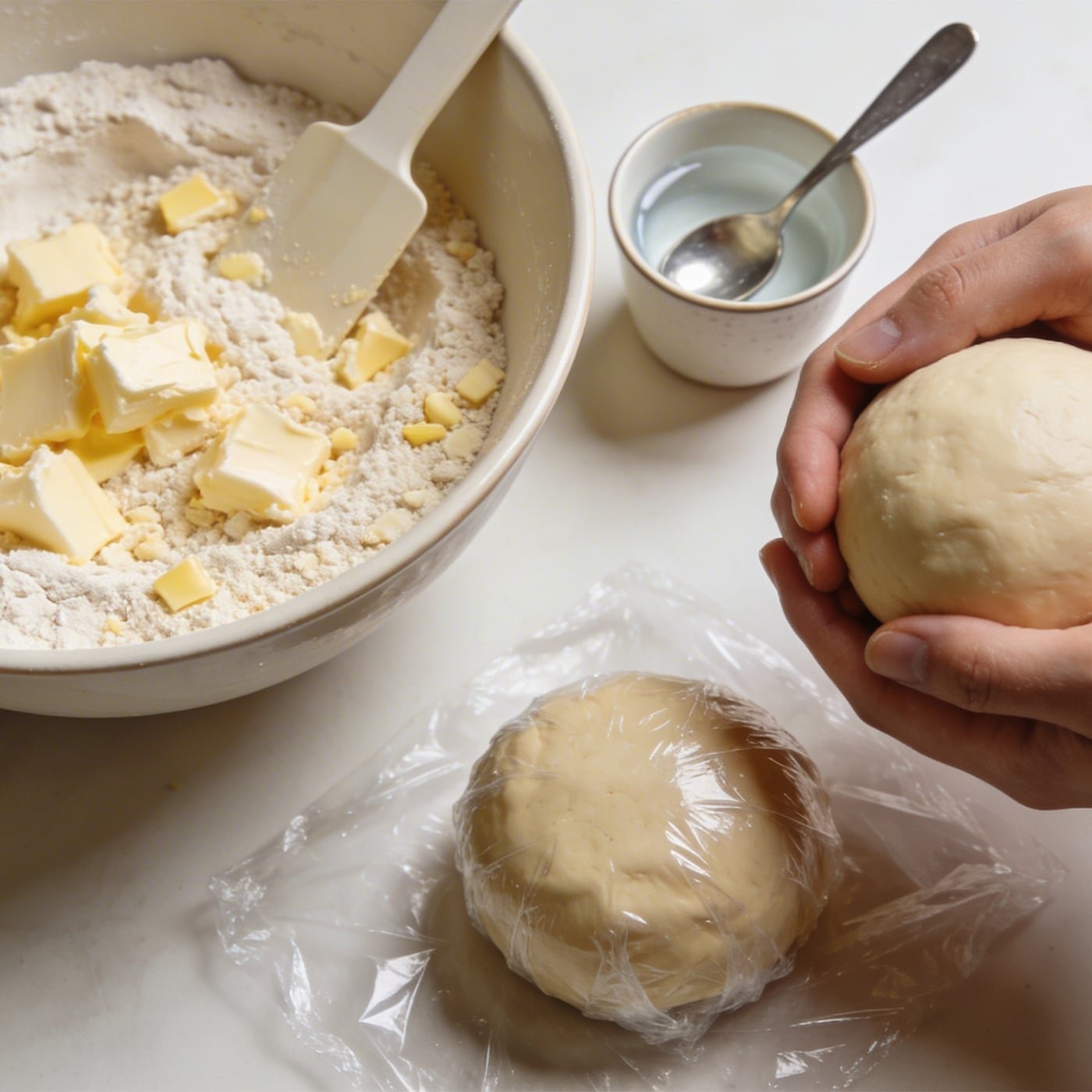 Make the shortcrust pastry