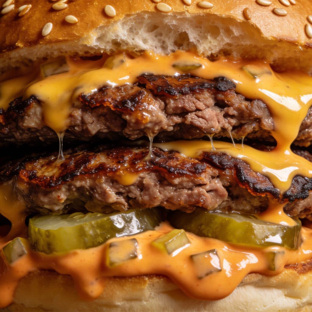 Ainsley Harriott’s Smashed Burger Recipe