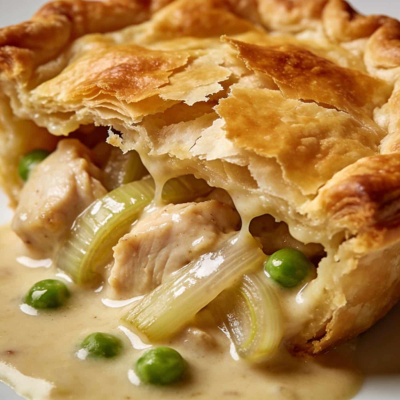 Ainsley Harriott Chicken and Leek Pie Recipe