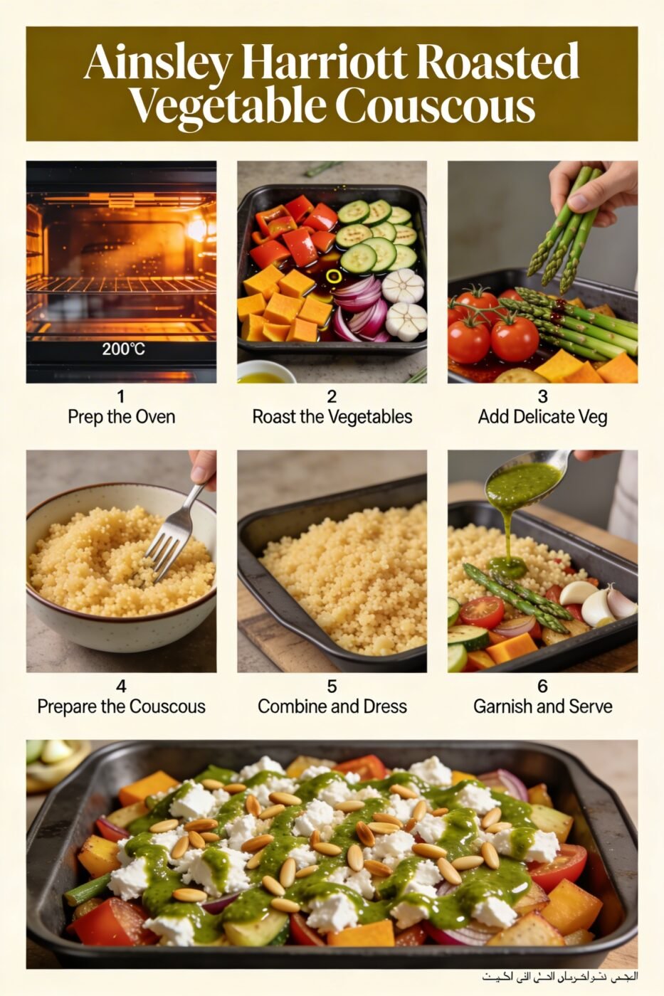 How To Make Ainsley Harriott Roasted Vegetable Couscous
