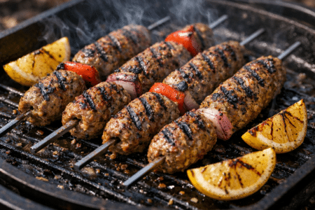 Preheat your barbecue or a griddle pan over