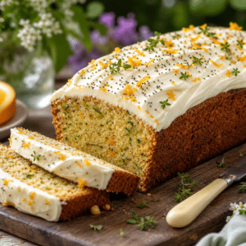 Courgette, Orange & Thyme Cake