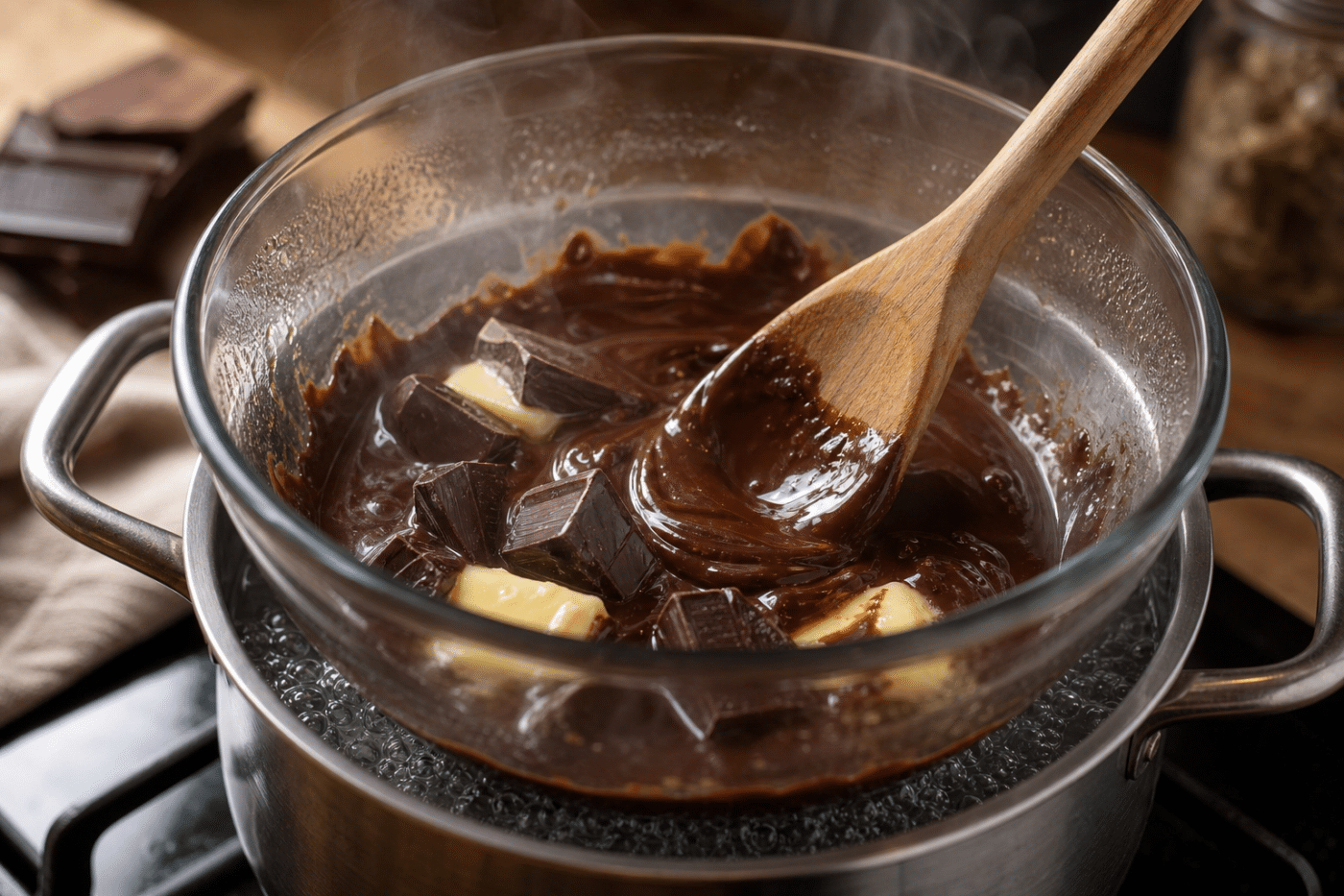 Melt Chocolate and Butter