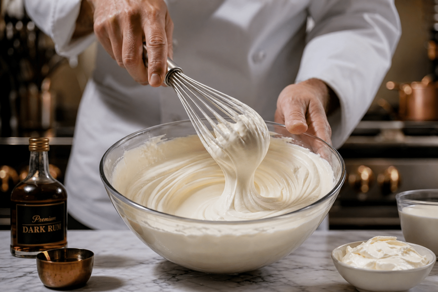 Prepare Boozy Whipped Crème Fraîche