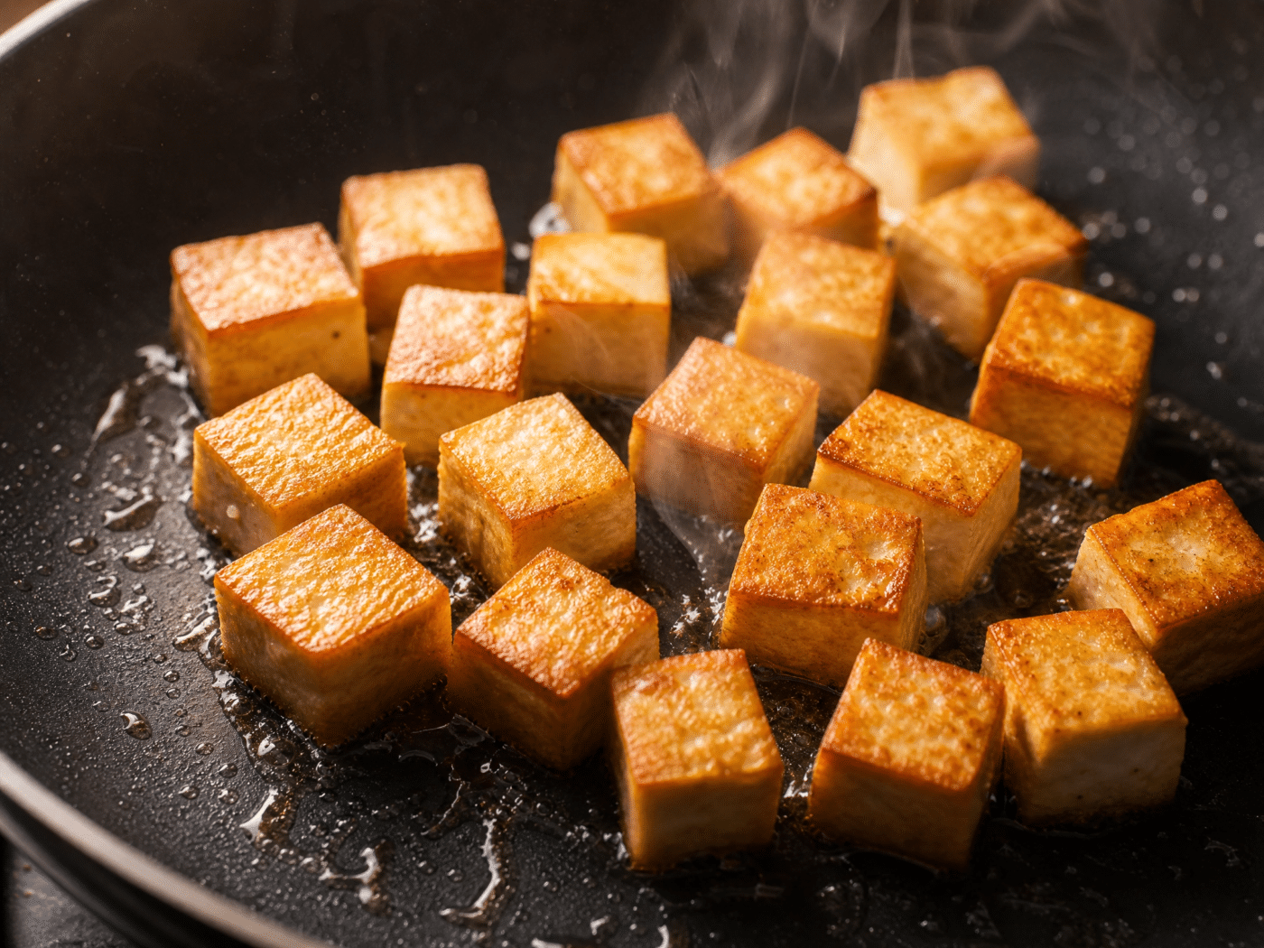 Step 3: The Tofu Transformation – From Block to Crispy Gold
